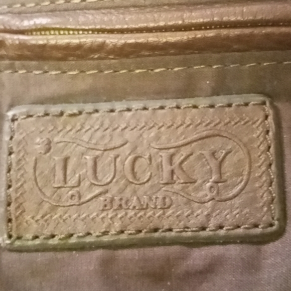 LUCKY BRAND Red/Black Checkered Hobo Bag Purse - Picture 9 of 13